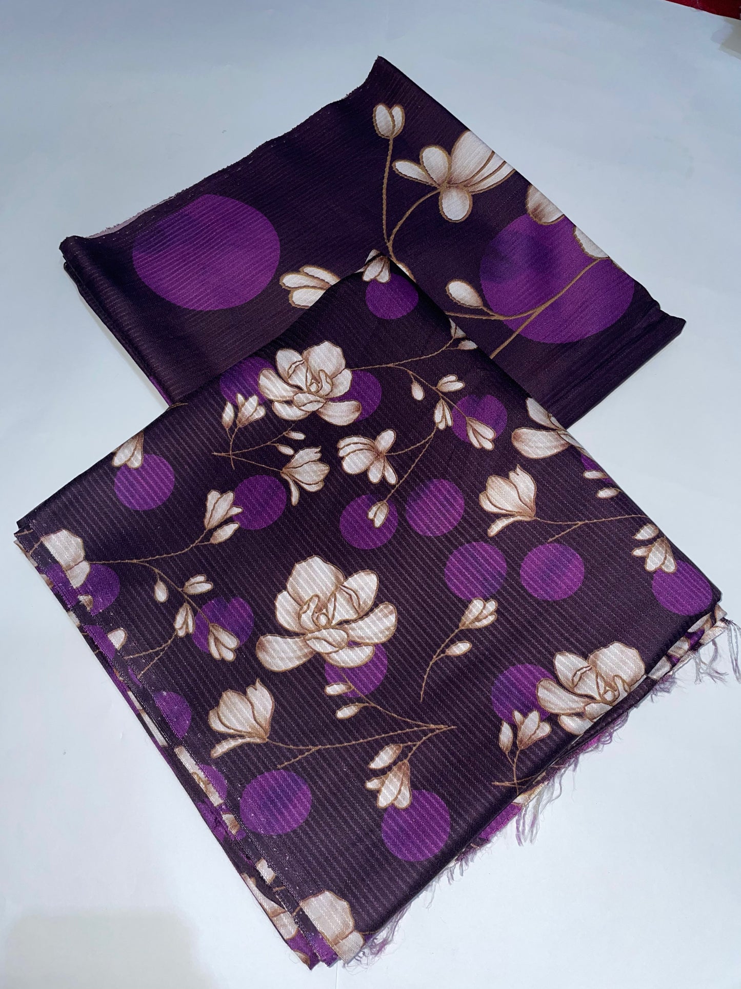 3 Pc Viscose Printed Unstitched Suit