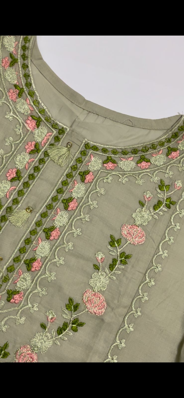 3pc lawn stitched suit