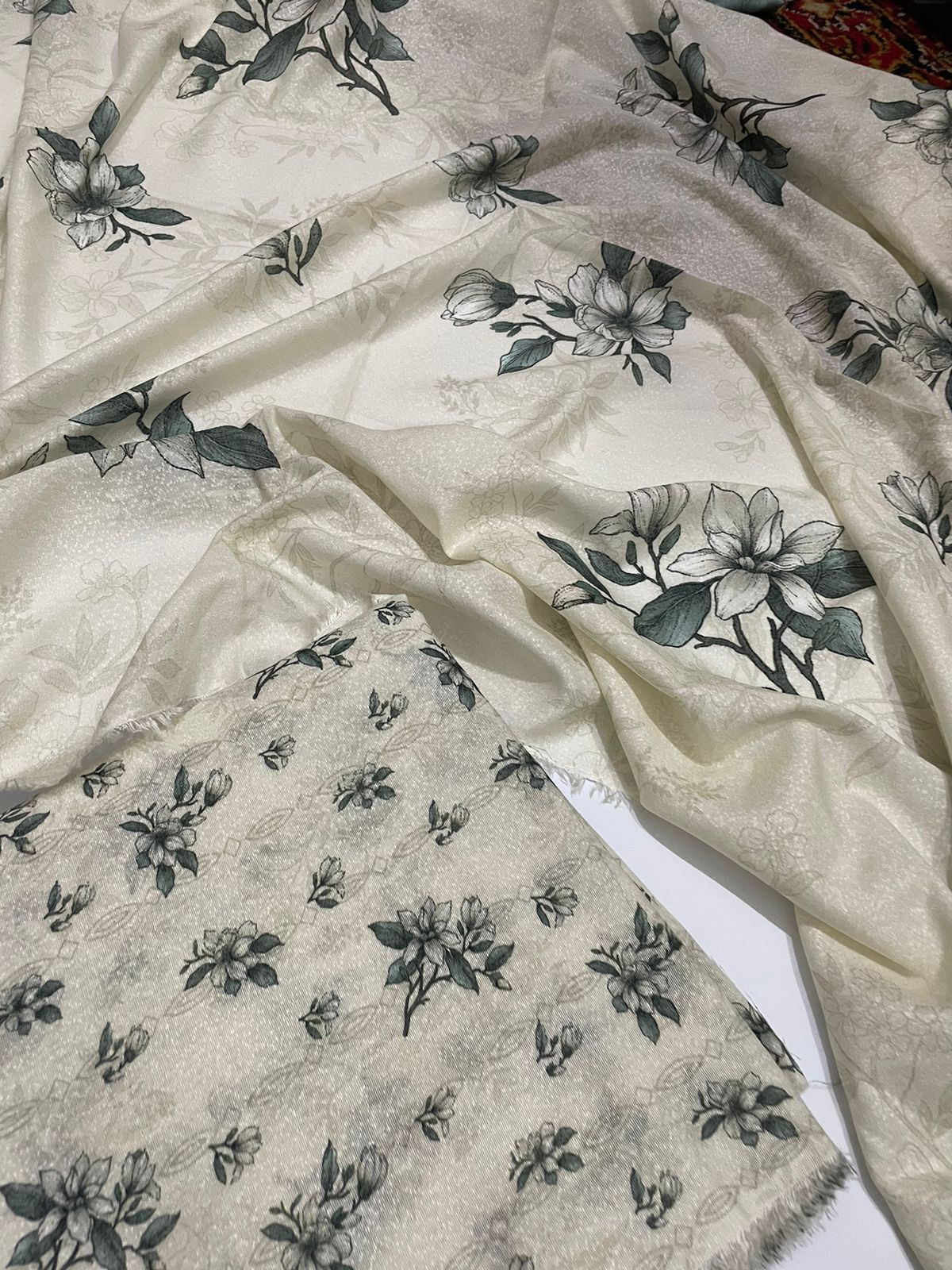 3 pc karandi all over print unstitch