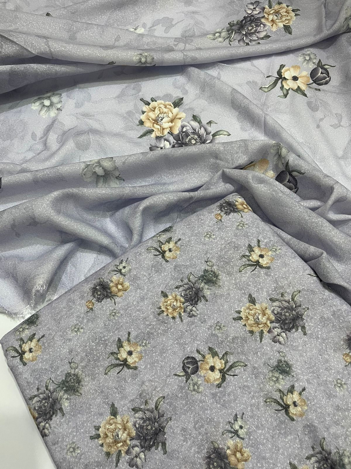 3 pc karandi all over print unstitch