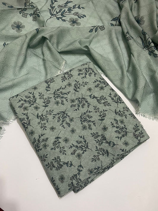 3 pc karandi all over print unstitch