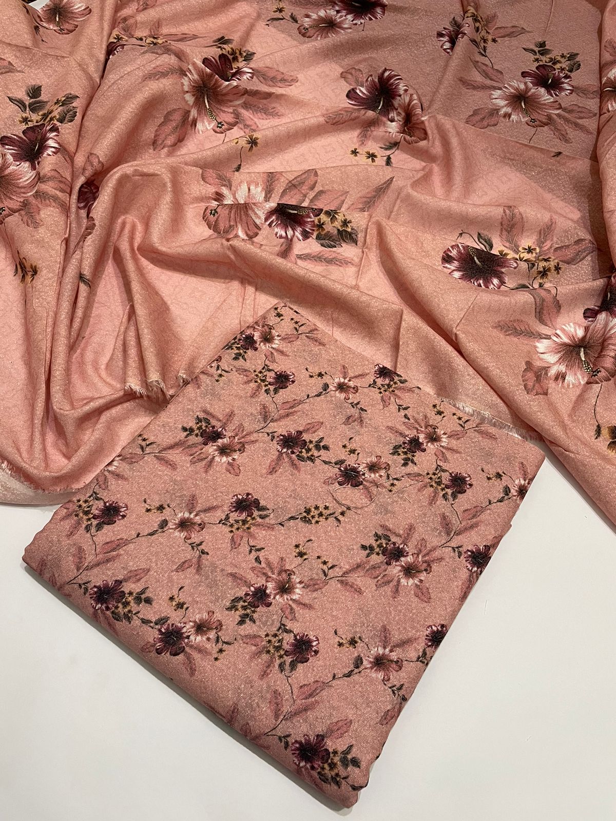 3 pc karandi all over print unstitch