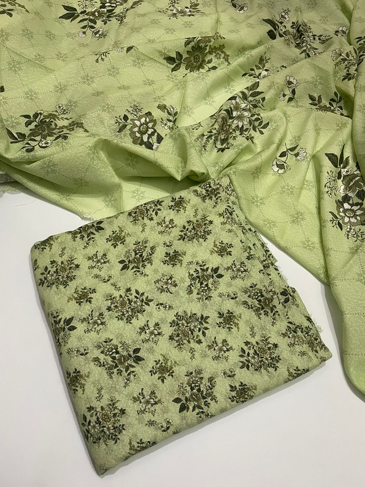 3 pc karandi all over print unstitch